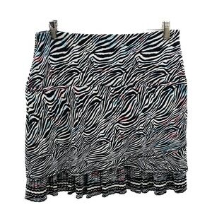 Lucky in Love Skort Large skirt zebra long tennis golf pickle ball
